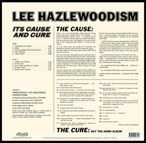 Lee Hazlewood - Lee Hazlewoodism: Its Cause & Cure (Spa) [LP]