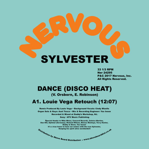 Sylvester - Dance (Disco Heat) (Louie Vega Remixes) [12" Vinyl]