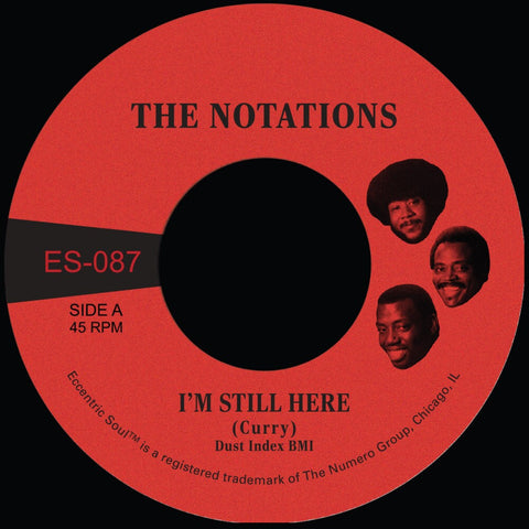 Notations - I'm Still Here B/W What More Can I Say [Colored Vinyl]