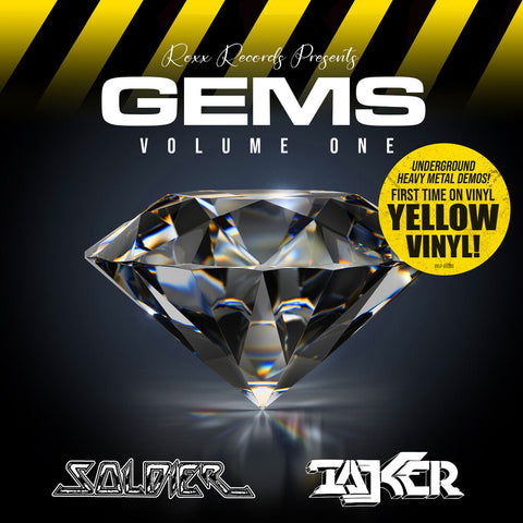 Soldier / Taker - Gems Volume One - Yellow [LP]