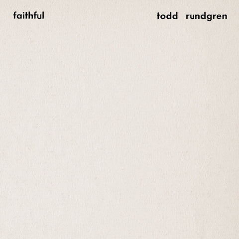 Todd Rundgren - Faithful [Clear Vinyl] (Gate) (Gol)