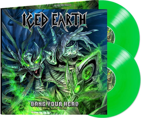 Iced Earth - Bang Your Head - Green [Colored Vinyl] (Gate) (Grn)