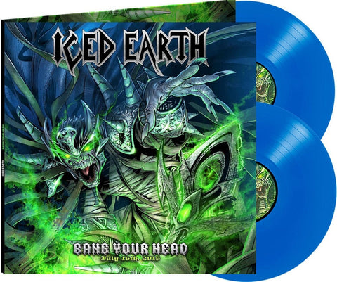 Iced Earth - Bang Your Head - Blue (Blue) [Colored Vinyl] (Gate)