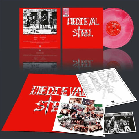 Medieval Steel - Medieval Steel - Red / White Galaxy [Colored Vinyl] [Reissue]
