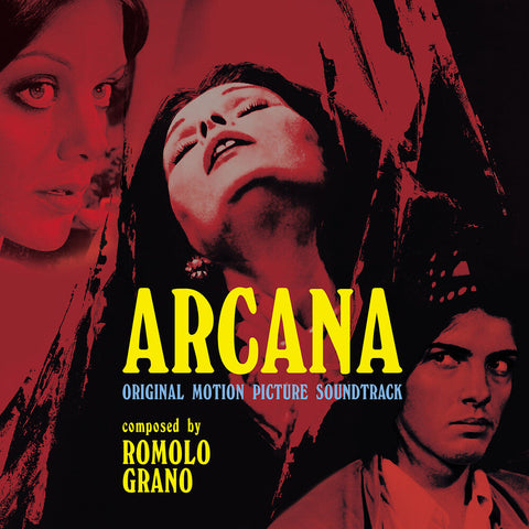 Romolo Grano  (Colv) (Ltd) (Red) (Ita) - Arcana - O.S.T. - Ltd Clear Red Vinyl [Colored Vinyl] [Limited Edition]