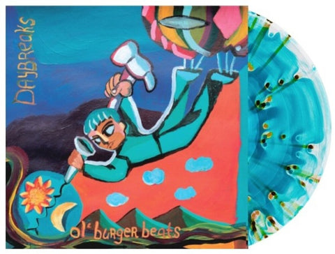 Ol' Burger Beats - Daybreaks -  [Ghostly Sea Blue w/Black & Green Splatter LP]