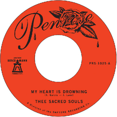 Thee Sacred Souls - My Heart Is Drowning B/W Stuck In The Mud [7" Vinyl]