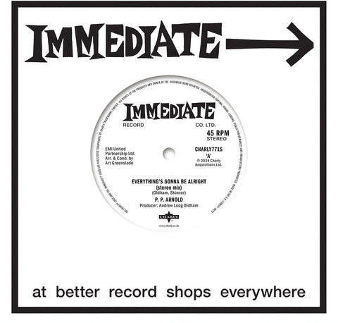 P Arnold .P. - Everything Is Gonna Be Alright / Everything Remix [7" Vinyl]