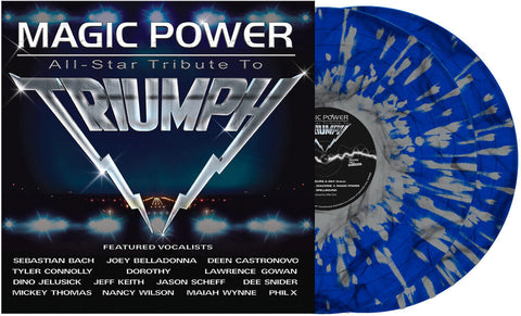 Triumph - Magic Power: All Star Tribute to Triumph [2 LP indie exclusive Dark Blue and White Splatter ]