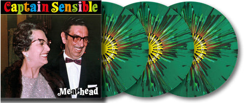 Captain Sensible - Meathead - Limited Edition Splatter Green [Colored Vinyl]