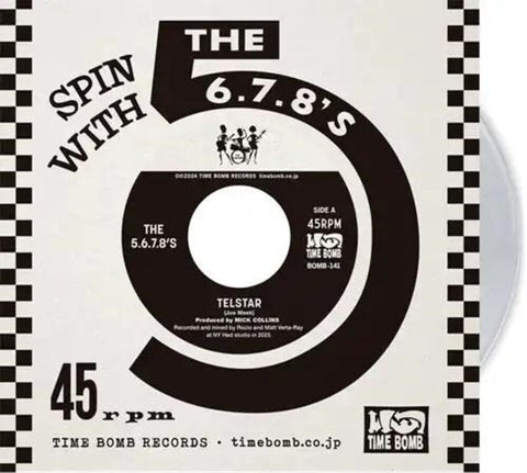 5.6.7.8.'s - Telstar / Radium Girls [Clear Vinyl] [Limited Edition]
