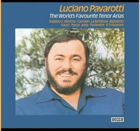 Luciano Pavarotti - World's Favourite Tenor Arias [LP]