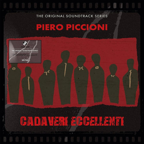 Piero Piccioni  (W/Cd) (Colv) (Red) (Ita) - Cadaveri Eccellenti - O.S.T. (W/Cd) [Colored Vinyl] (Red)