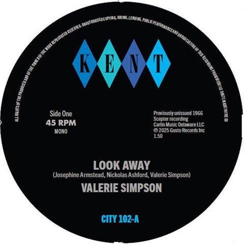 Valerie Simpson - Look Away / It's Just Love (Uk) [7" Vinyl]