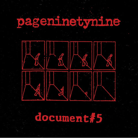 Pageninetynine - Document #5 (Blk) [Clear Vinyl] (Red) (Spla)