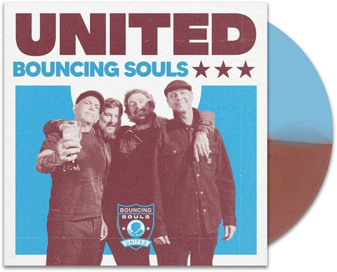 The Bouncing Souls - UNITED [Maroon & Blue Colored Vinyl]