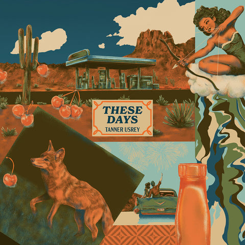 Tanner Usrey - These Days [Orange Blend Vinyl]