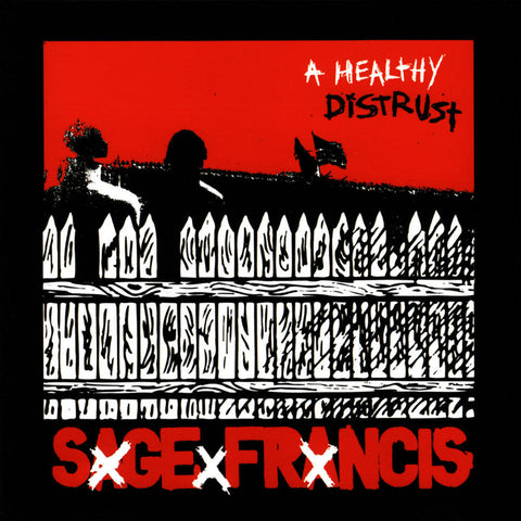 Sage Francis - Healthy Distrust (Anniversary Edition) [White/Red Colored Vinyl]