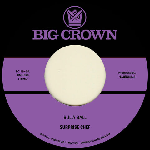 Surprise Chef - Bully Ball B/W Consulate Case [7" Vinyl]