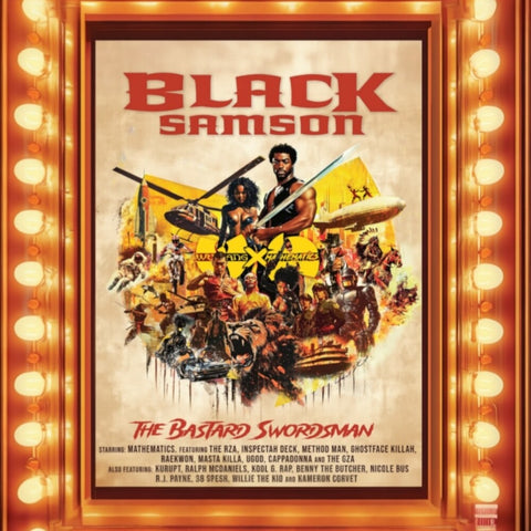 Wu-Tang And Mathematics - Black Samson, The Bastard Swordsman: Wu-Tang, The Saga Continues Collection -  [180g LP]