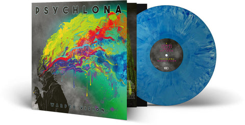 Psychlona - Warped Vision (Blk) (Blue) [Colored Vinyl] (Gate) [Limited Edition]