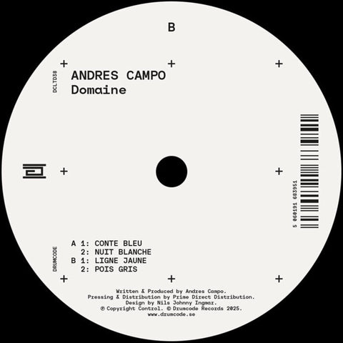 Andres Campo - Domaine [12" Vinyl]
