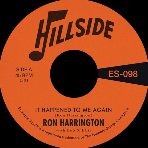 Harrington, Ron - It Happened to Me Again B/W Because You're Mine [7" Vinyl]