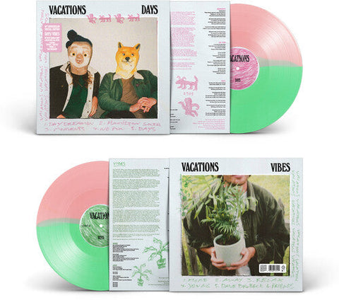 Vacations - Days/Vibes [Green and Pink 180 Gram Colored Vinyl]