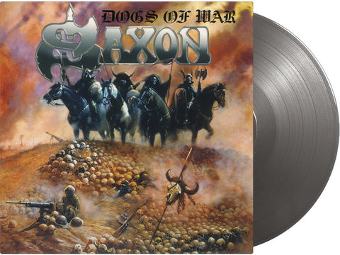 Saxon - Dogs Of War - Limited 180-Gram Silver Colored Vinyl [LP]