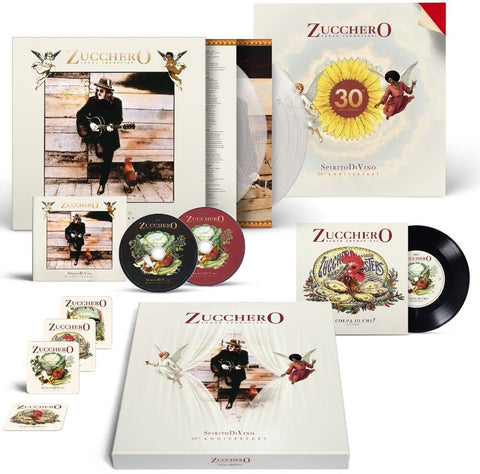 Zucchero - Spirito Divino - Crystal Vinyl 2LP + 2CD + 7-inch + Book [LP]