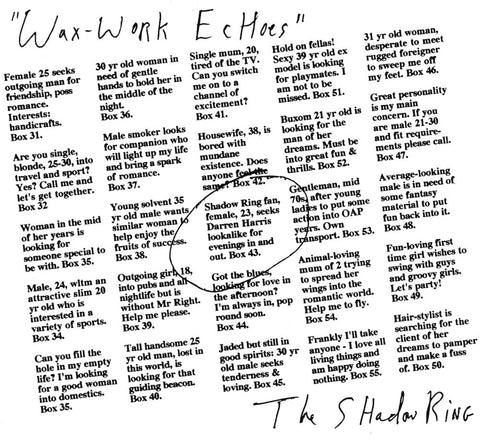 Shadow Ring - Wax-Work Echoes [LP]