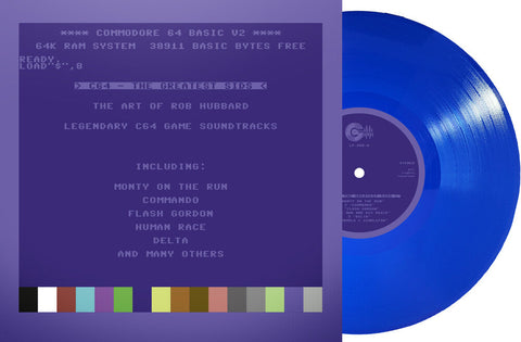 Rob Hubbard  (Blue) (Colv) (Ltd) (Fra) - C64 Greatest Sids: Art Of Rob Hubbard - Blue Vinyl [LP]
