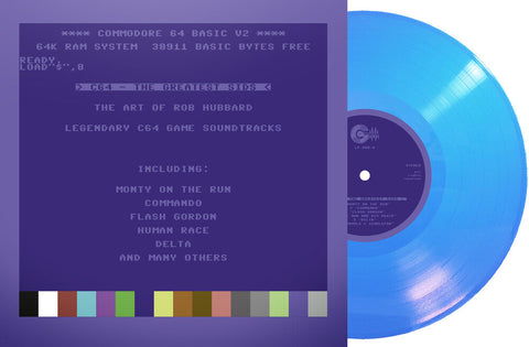 Rob Hubbard  (Colv) (Ltbl) (Ltd) (Fra) - C64 Greatest Sids: Art Of Rob Hubbard - Light Blue [LP]