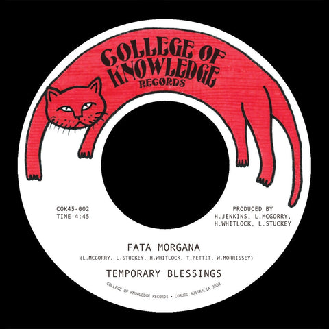 Temporary Blessings - Fata Morgana B/W Silence Leaves An Open Wound [7" Vinyl]