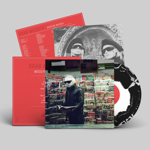 Drab Majesty - Modern Mirror (Blk) [Colored Vinyl] (Wht)