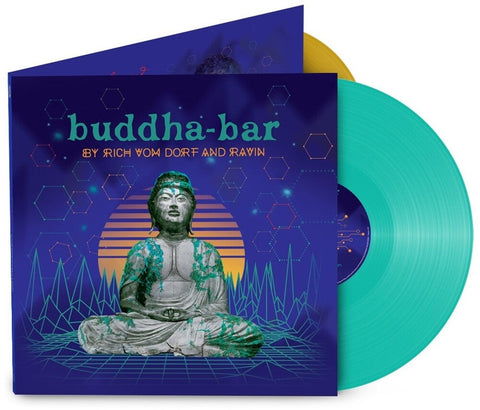 Buddha Bar: By Rich Vom Dorf & Ravin / Various - Buddha Bar: By Rich Vom Dorf & Ravin / Various - Aqua & Gold Vinyl [LP]