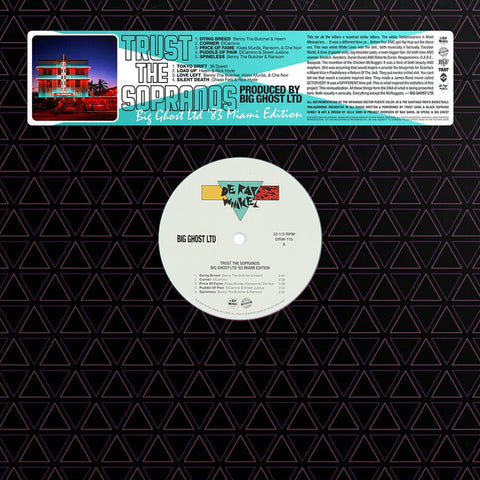 38 Spesh & Benny The Butcher  - Trust The Sopranos: Big Ghost Ltd '83 Miami Edition [Turquoise vinyl]