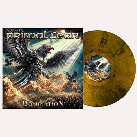 Primal Fear - Domination [2 LP Amber Wave Marbled]