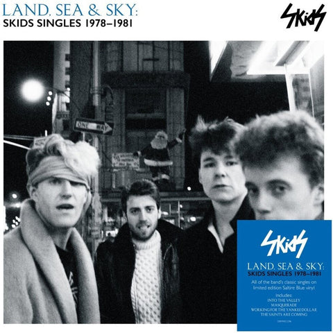 Skids - Land Sea & Sky: Skids Singles 1978-1981 (Blue) [LP]