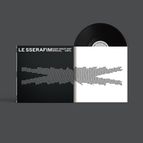 LE SSERAFIM - Easy-Crazy-Hot [SILVER WHITE]