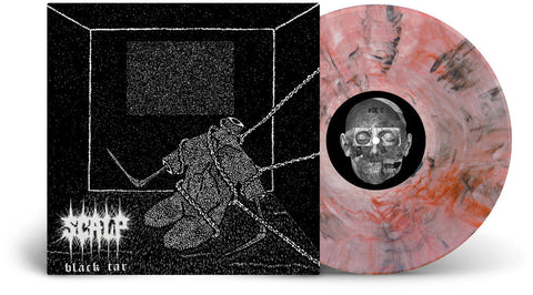 SCALP - Black Tar [Clear w/ Red & Black Marble LP]