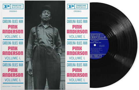 Pink Anderson - Vol. 1: Carolina Blues Man (Bluesville Acoustic Sound Series) -  [180g LP]