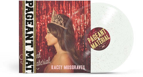 Kacey Musgraves - Pageant Material (10 Year Anniversary Clear Gold Glitter Colored Vinyl)