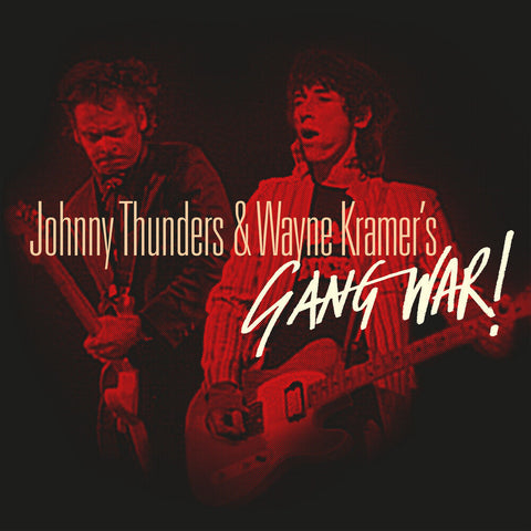 Johnny Thunders  / Kramer,Wayne - Gang War (Blk) [Clear Vinyl] (Red) (Spla)