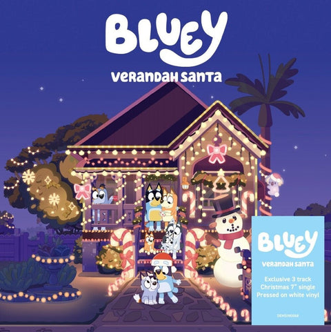 Bluey - Verandah Santa [Colored Vinyl] (Wht) (Uk)