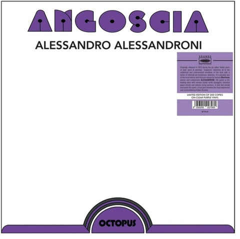 Alessandro Alessandroni - Angoscia [Colored Vinyl]