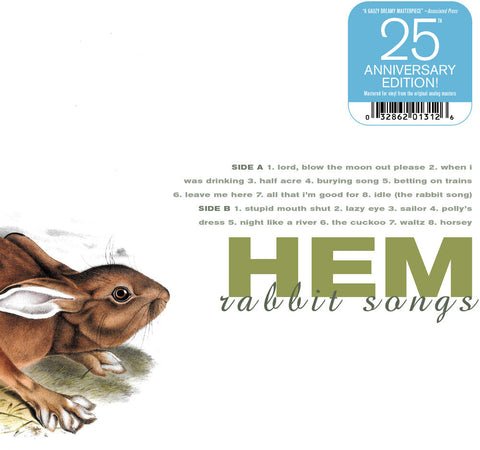 Hem - Rabbit Songs (25th Anniversary) [LP]