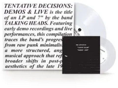 Talking Heads - Tentative Decisions: Demos & Live [RSD]