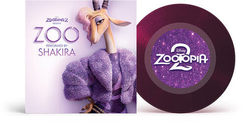 Shakira - Zoo (From Zootopia 2) (Limited Edition Purple Translucent Glitter 7" Vinyl)