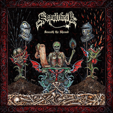 Sepulchral - Beneath The Shroud [Clear Vinyl] (Red)